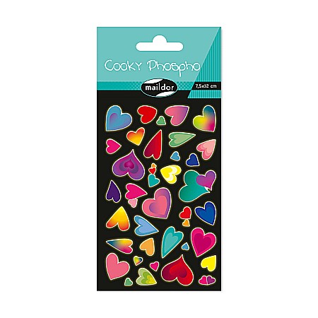 Stickere Decorative - CF STICKER 3D COOKY 7.5*12CM MAILDOR GLOW IN THE DARK INIMI CY162C
