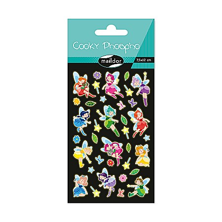 Stickere Decorative - CF STICKER 3D COOKY 7.5*12CM MAILDOR GLOW IN THE DARK ZANE CY166C
