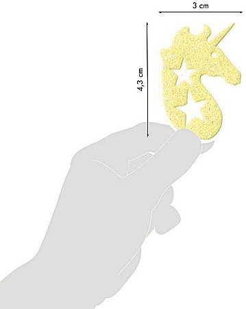 CF STICKER PHOSPHO 10.5*16CM MAILDOR UNICORNI AE079O [2]