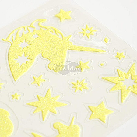 CF STICKER PHOSPHO 10.5*16CM MAILDOR UNICORNI AE079O [3]