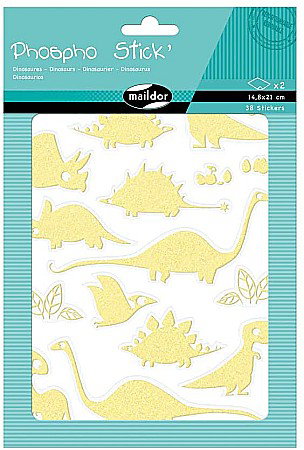 Etichete scolare si stickere - CF STICKER PHOSPHO 14.8*21CM MAILDOR DINOZAURI AE105O