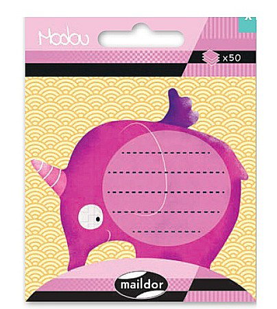 Notite autoadezive - CF POST IT MODOU 7.5*11CM MI045C ELEFANT UNICORN