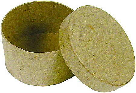 Cutii din carton presat - CF CUTIE PAPIER MACHE ROTUNDA 5*3 CM BT500O