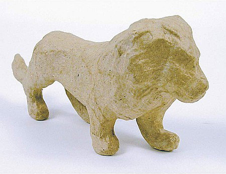 Decoratiuni Papier Mache - CF LEU PAPIER MACHE 19*6*9 CM AP 586