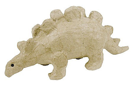 Decoratiuni Papier Mache - CF STEGOSAURUS PAPIER MACHE 18*8*6 CM AP596O