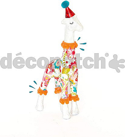 CF GIRAFA PAPIER MACHE 15CM AP608O [1]