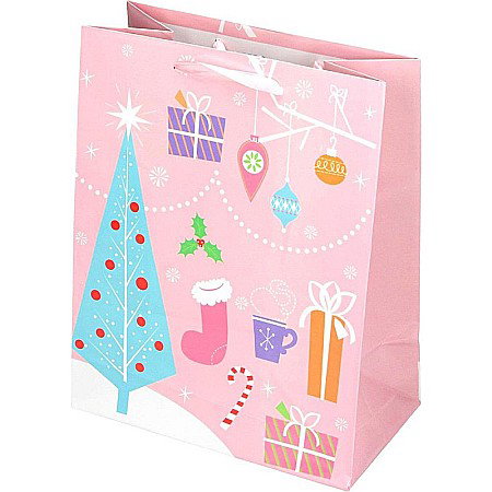Cutii, Sacose, Pungi, Ambalaje Christmas - EU SACOSA CADOU CRACIUN COPII M, 18 x 23 x 10 cm 71228
