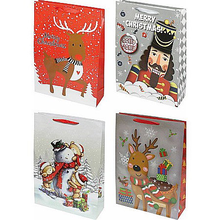 Cutii, Sacose, Pungi, Ambalaje Christmas - EU SACOSA CADOU CRACIUN COPII JUMBO, 33x45x11 cm 71292