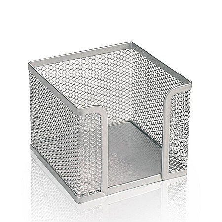 Suporturi articole de birou - EU SUPORT CUB HARTIE METAL ARGINTIU 22701S