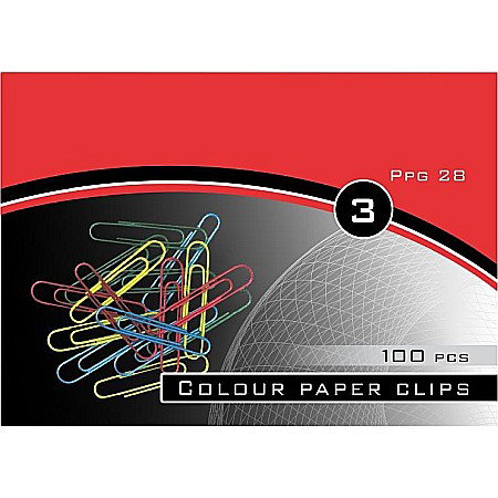 Agrafe Hartie - EU AGRAFE HARTIE 28MM 100/SET COLOR 22143