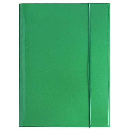 Mape carton cu elastic - DOSAR CARTON A4 CU ELASTIC VERDE 60583