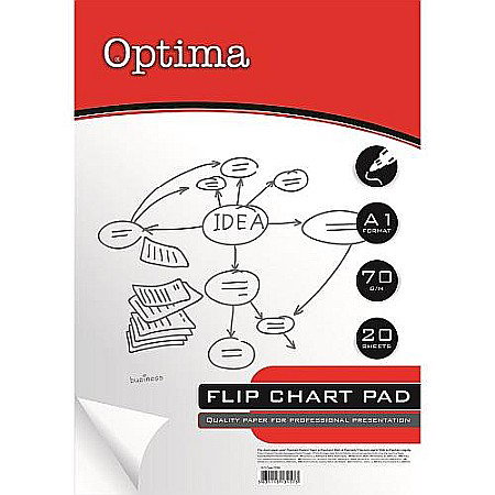 Flipcharturi si rezerve - EU HARTIE FLIPCHART 20/SET 22396