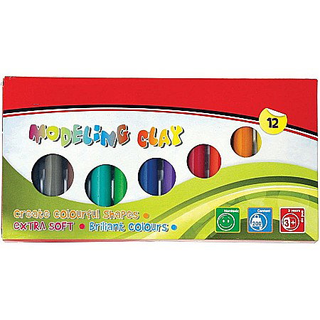 RECHIZITE SCOLARE IPB - EU PLASTILINA 12/SET 100100