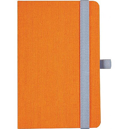 Carnetele, notesuri pt studenti - NOTES DIAMOND A6 CU ELASTIC PORTOCALIU 80951