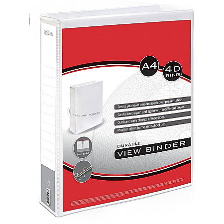 EU CAIET MECANIC  A4 4 INELE 3.8CM ALB 24511 [0]