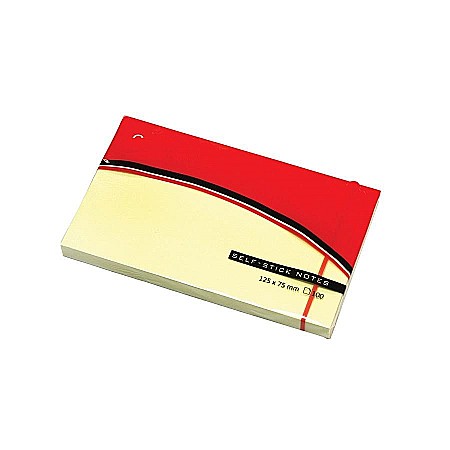 Notite autoadezive - POST IT 125*75MM 100F GALBEN PASTEL 122942
