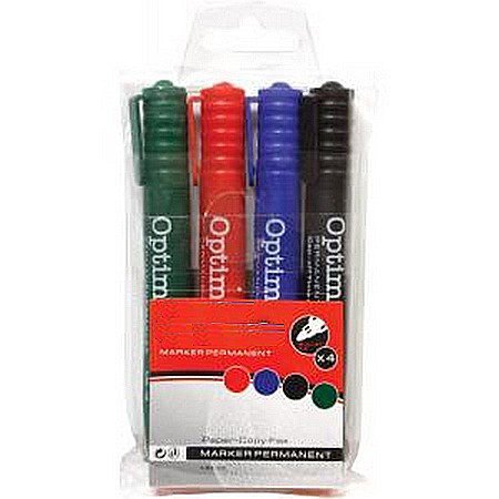 Markere copii - EU MARKER PERMANENT 4/SET 120934
