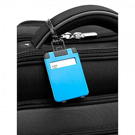 EU ETICHETA PENTRU BAGAJ CALATORIE NEAGRA 5.5x9.5 cm 7380202 [2]