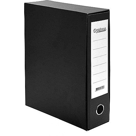 EU BIBLIORAFT 8CM + CUTIE A4 NEGRU 124274 [1]