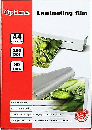 APARATURĂ ȘI PRODUSE DE BIROU - EU FOLIE LAMINAT A4 80 MIC 100/SET 20281