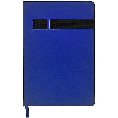 Agende nedatate - EU NOTES A5 HOLDING CU ELASTIC PENTRU PIX SI TELEFON, ALBASTRA 7075505