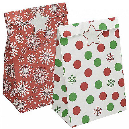 Cutii, Sacose, Pungi, Ambalaje Christmas - EU SACOSA CADOU HARTIE CRACIUN 2/SET 15*25*10CM 75056