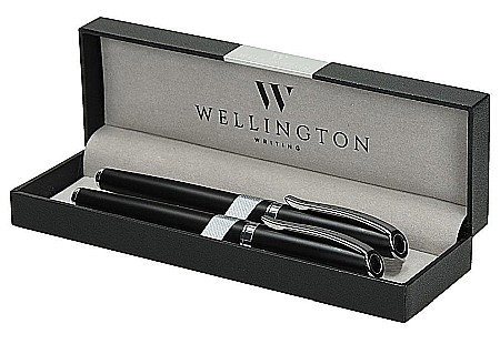 Seturi Instrumente de lux - EU SET PIX + STILOU WELLINGTON AURORA NEGRU 1951202
