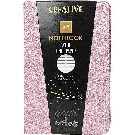 NOTES GLITTER A6, 96F, LINII, DIVERSE CULORI 52947 [3]