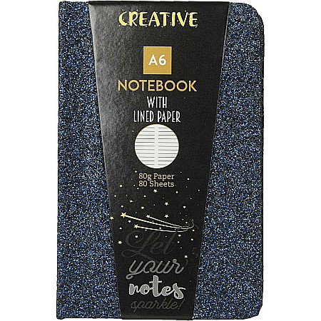 NOTES GLITTER A6, 96F, LINII, DIVERSE CULORI 52947 [4]