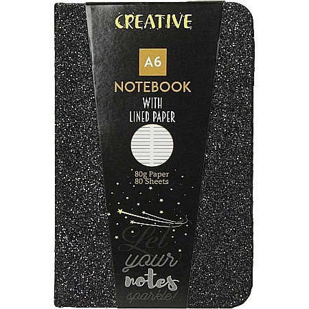 NOTES GLITTER A6, 96F, LINII, DIVERSE CULORI 52947 [5]