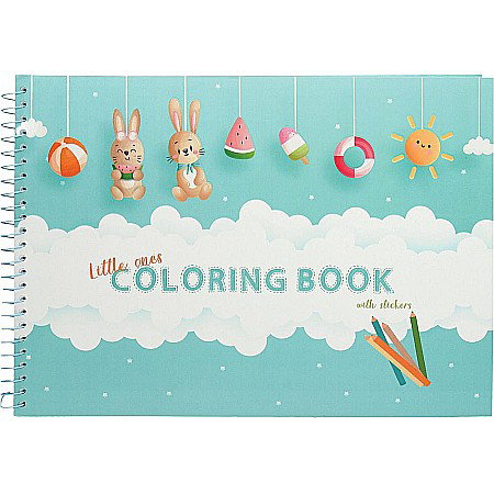 Carti de Colorat pentru copii - EU CARTE COLORAT A4 51F CREATIVE LITTLE ONES 75095