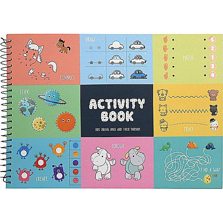 Carti Educative - EU CARTE COLORAT A4 96F CREATIVE ACTIVITY BOOK 75301