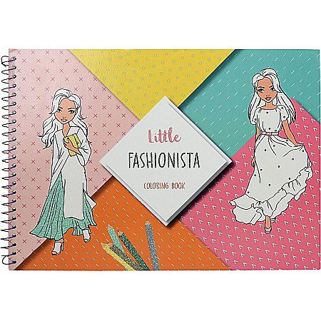 Carti de Colorat pentru copii - EU CARTE COLORAT A4 31F CREATIVE LITTLE FASHION 75302