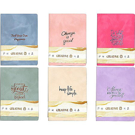 Carnetele, notesuri pt studenti - NOTES A5 120F QUOTES DIVERSE CULORI 778013