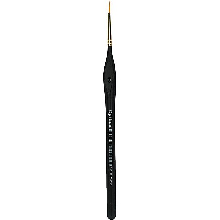 Pensule arta bucata - EU PENSULA PROFESIONALA EXTRAFINA VF.SINTETIC ROTUND NR.0 MANER ERGONOMIC 100202