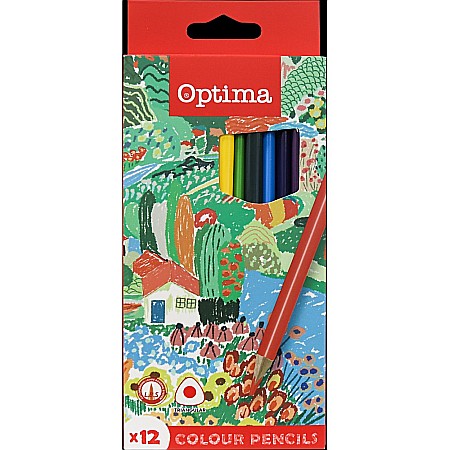 Creioane colorate - EU CREIOANE COLORATE 12/SET TRIUNGHIULARE 100081