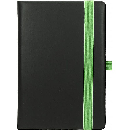 Carnetele, notesuri pt studenti - NOTES A5 196F CU ELASTIC VERDE FLUX 7077407