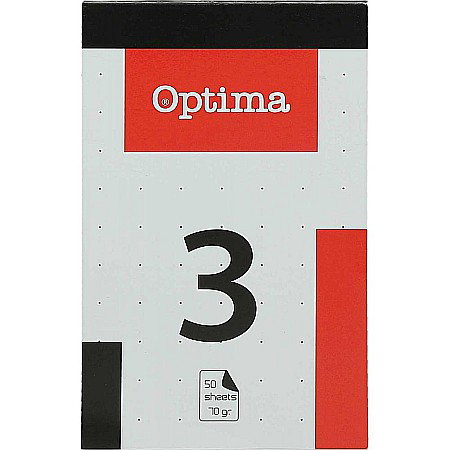 Blocnotes - BLOC NOTES 80*130MM 70GR 50F CU PATRATE NR.3 21387