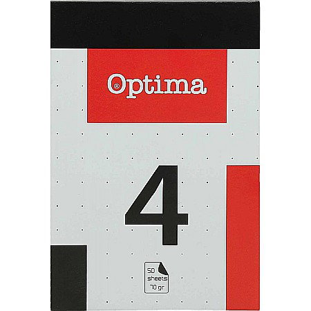 Blocnotes - BLOC NOTES 93*146MM 70GR 50F CU PATRATE NR.4 21388