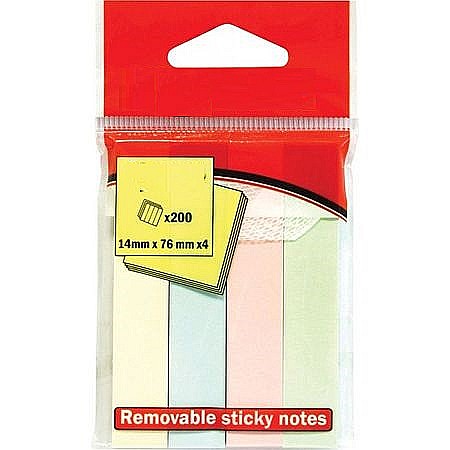 Indecsi autoadezivi, pagemarkere - EU STICK INDEX 76*14MM 122915