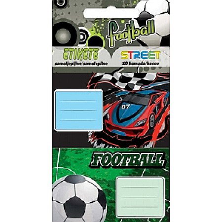 EU ETICHETE SCOLARE AUTOADEZIVE 9/SET KIDS BOYS 23327/213285 [1]