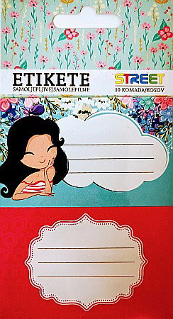 RECHIZITE SCOLARE IPB - EU ETICHETE SCOLARE AUTOADEZIVE KIDS GIRLS 23328/213286