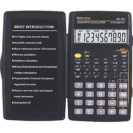 APARATURĂ ȘI PRODUSE DE BIROU - EU CALCULATOR STIINTIFIC DE BUZUNAR SS-501 25255