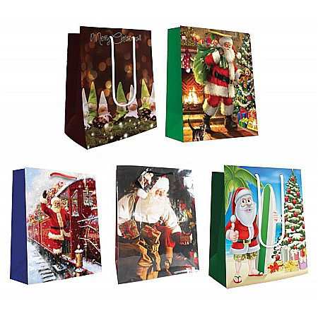Cutii, Sacose, Pungi, Ambalaje Christmas - EU SACOSA CADOU CRACIUN COPII  32.4 x 26.0 x 12.7CM L 71843