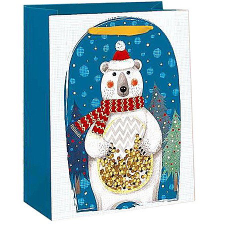 EU SACOSA CADOU CRACIUN CU CONFETTI  34*26*12 CM 238580 [3]