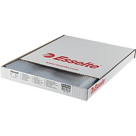 LEC FOLIE PROTECTIE A4 ESSELTE 55 MICRONI CRISTAL 100/SET 56066 [1]