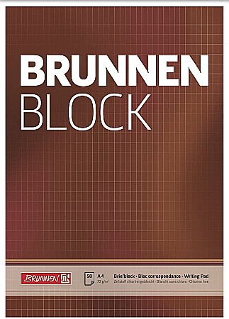 Blocnotes - BR BLOC NOTES A4 50F BRUNNEN 52729