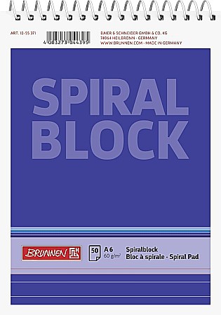 Blocnotes - BR NOTES A6 50F SPIRA LINII 55371