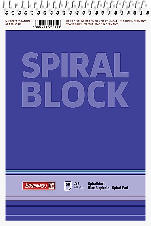 Blocnotes - BR NOTES A5 50F SPIRA LINII 55471