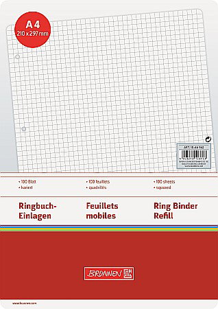 Rezerve caiet mecanic - REZERVA CAIET MECANIC A4 100F PATRATELE 66942